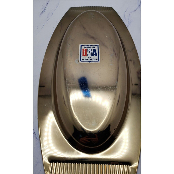 Vintage Kromex 10 Inch Serving Party Tray Platter Dish - Picture 8 of 8